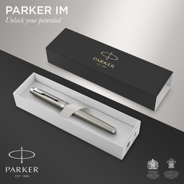 Pluma Parker IM Essential acero inoxidable