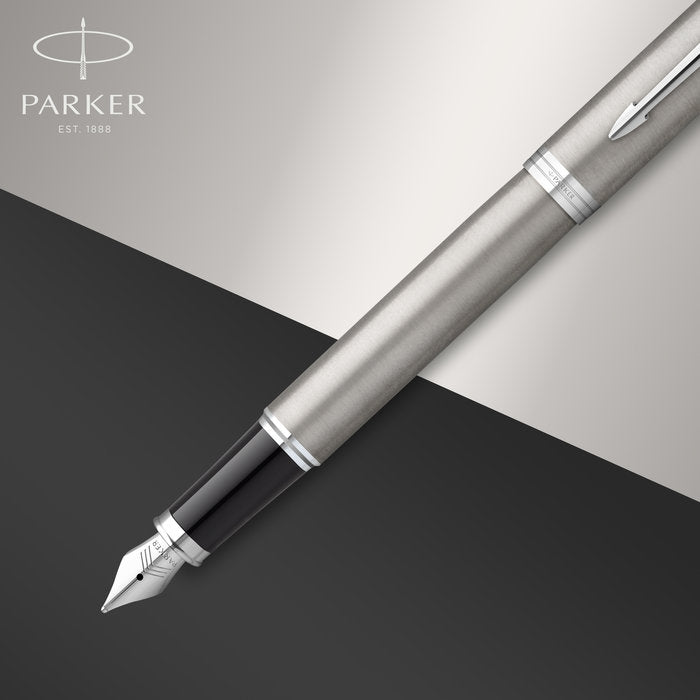Pluma Parker IM Essential acero inoxidable