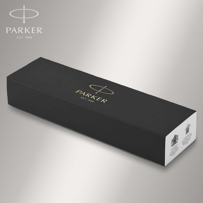 Pluma Parker IM Essential F negro detalles cromados