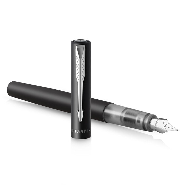 Pluma Parker Vector XL M Negro Metalico Imagen principal del producto