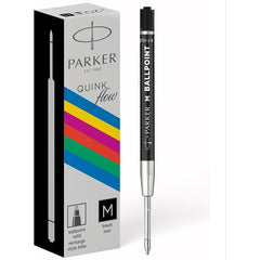 RECAMBIO PARKER PLASTICO MEDIO NEGRO | 20 UNIDADES | (PARKER)
