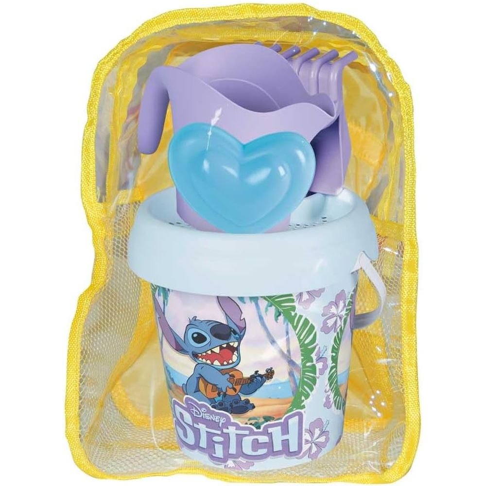 Mochila con Cubo de Playa Stitch SMOBY Imagen principal del producto