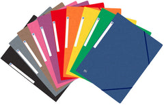 CARPETA A4 GOMAS SOLAPA OXFORD TOP FILE COLORES VIVOS | 10 UNIDADES | (OXFORD)