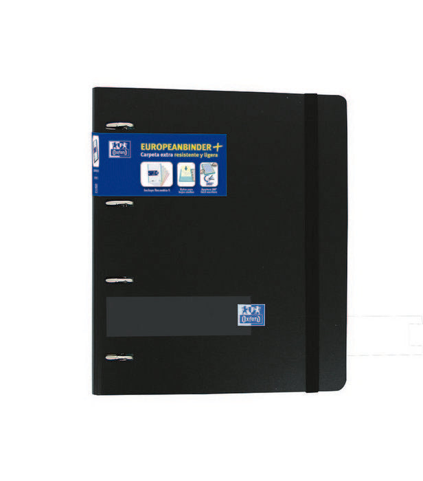 CARPEBLOC POLYFOAM A4+ CON RECAMBIO 100H CUADRO 5X5 NEGRO | 1 UNIDADES | (OXFORD)
