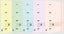 C/10 carpebloc polyfoam A4+ 4 anillas 35mm con recambio color5 cuadrícula 5x5 colores pastel