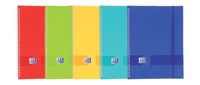 CARPETA ESPIRAL 40 FUNDAS LIVE&GO A4 GOMA VIVOS | 1 UNIDADES | (OXFORD)