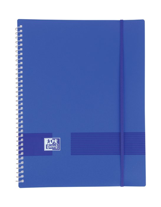 CARPETA ESPIRAL 40 FUNDAS LIVE&GO A4 AZUL MARINO | 1 UNIDADES | (OXFORD)