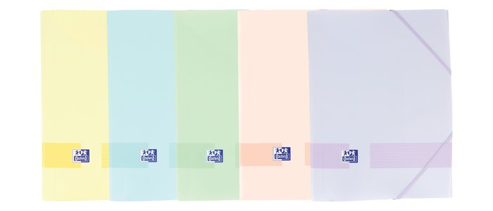 Carpeta Gomas Solapas Live&Go A4+ Pastel Oxford Imagen principal del producto
