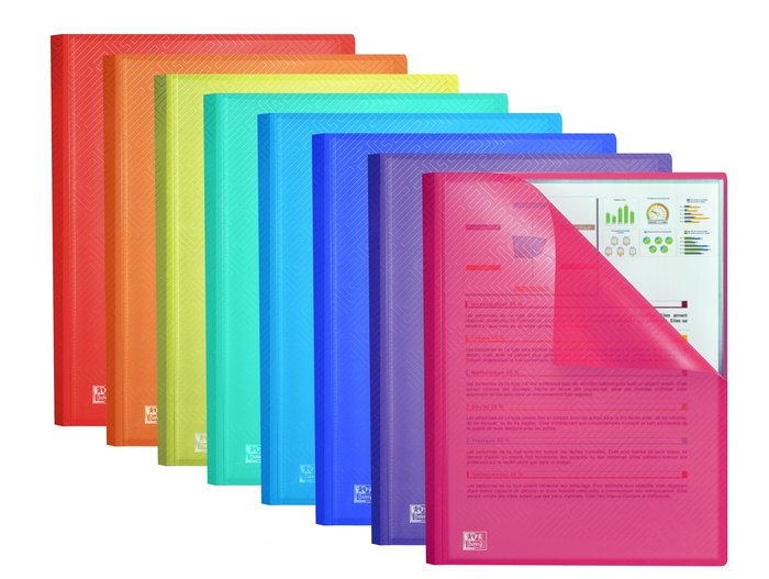 CARPETA 20 FUNDAS OXFORD URBAN TP A4 SRT | 1 UNIDADES | (OXFORD)