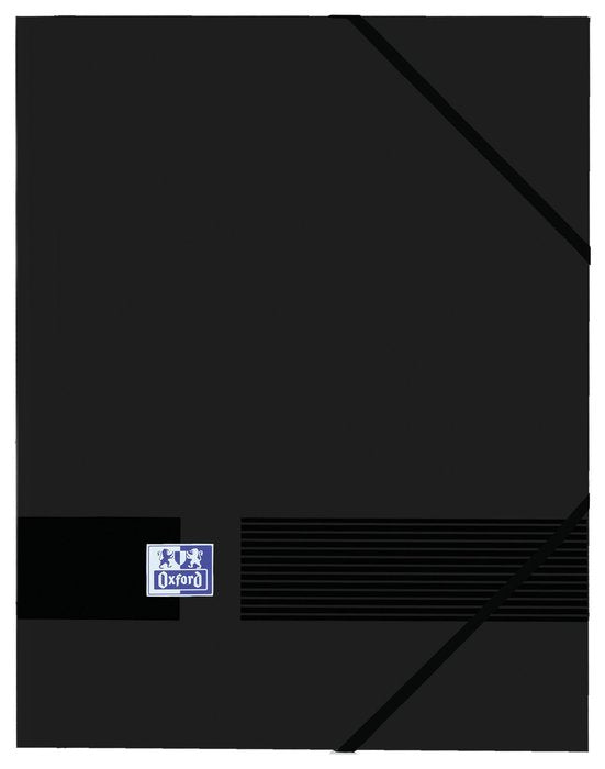CARPETA A4+ GOMAS SOLAPA LIVE&GO TP NEGRO | 1 UNIDADES | (OXFORD)