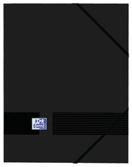 CARPETA A4+ GOMAS SOLAPA LIVE&GO TP NEGRO | 1 UNIDADES | (OXFORD)