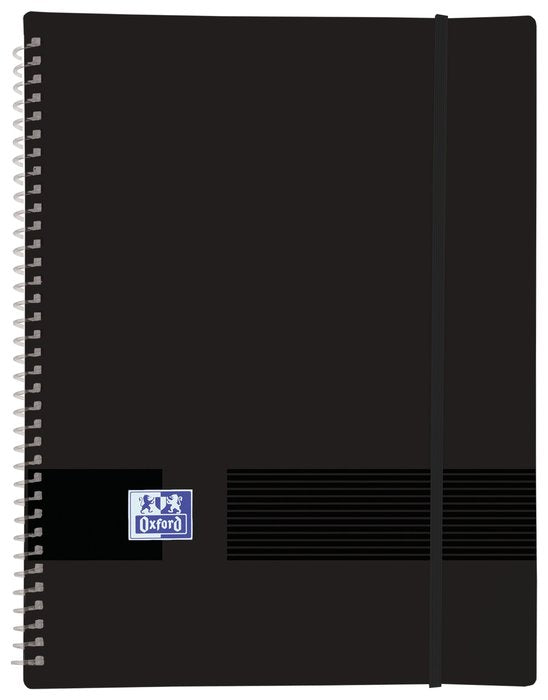 CARPETA ESPIRAL 30 FUNDAS LIVE&GO TP A4 CON GOMA NEGRO | 1 UNIDADES | (OXFORD)