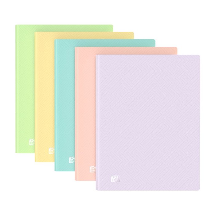 CARPETA 20 FUNDAS SOLDADAS URBAN TP A4 PASTEL SURTIDAS | 1 UNIDADES | (OXFORD)