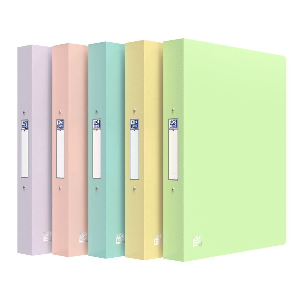 Carpeta A4 2 anillas Urban Oxford pastel - Pack 10 ud