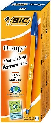 BOLIGRAFO BIC NARANJA AZUL | 20 UNIDADES | (BIC)