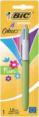 BOLIGRAFO BIC 4 COLORES FUN PASTEL BLISTER 887776 | 1 UNIDADES | (BIC)