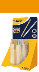 EXPOSITOR 40 BOLIGRAFO BIC CRISTAL CELEBRATE ORO Y PLATA | 40 UNIDADES | (BIC)