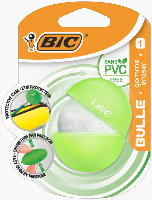 GOMA BORRAR BULLE BLISTER 1 UD | 1 UNIDADES | (BIC) Imagen principal del producto
