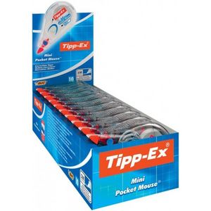 CORRECTOR CINTA TIPP-EX MINI POCKET MOUSE FASHION | 10 UNIDADES | (TIPP-EX) Imagen principal del producto