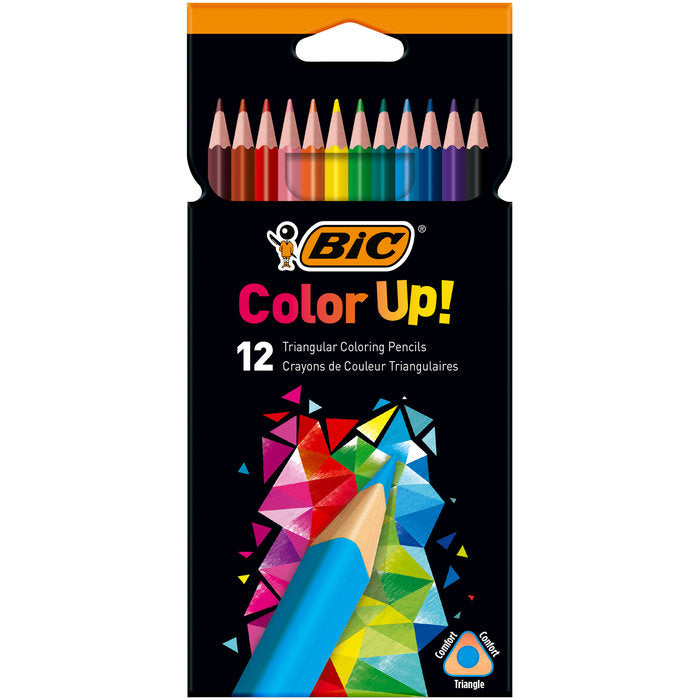 LAPIZ BIC INTENSITY UP 12 COLORES SURTIDOS | 1 UNIDADES | (BIC)