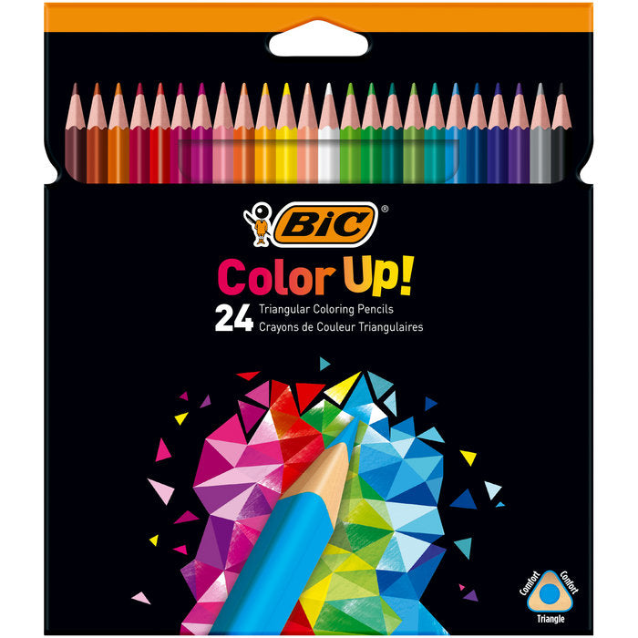 LAPIZ BIC INTENSITY UP 24 COLORES SURTIDOS | 1 UNIDADES | (BIC)