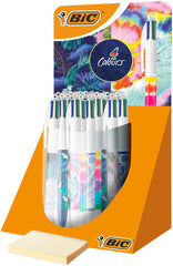 EXPOSITOR 30 BOLIGRAFO BIC 4 COLORES DECORADOS | 30 UNIDADES | (BIC)