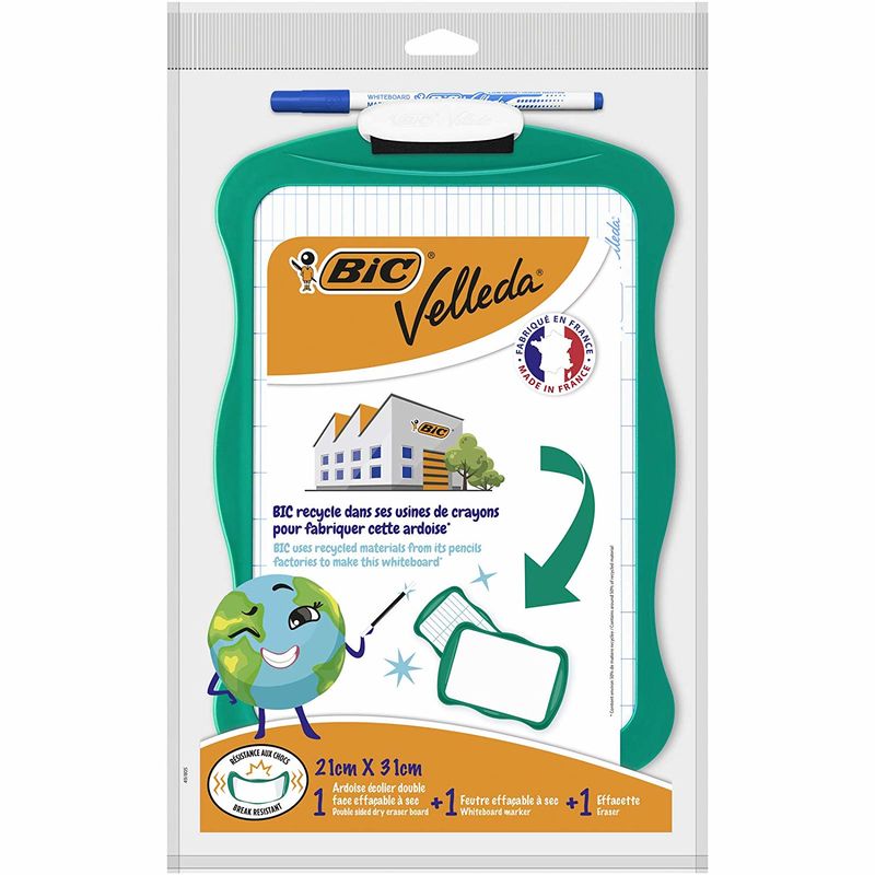 ✅ PIZARRA BLANCA BIC KIDS 20X31 SCHOOL BOARD Imagen principal del producto