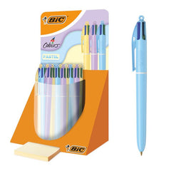 EXPOSITOR 30 BOLIGRAFO BIC 4 COLORES PASTEL | 30 UNIDADES | (BIC)