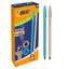 Boligrafo Bic Cristal Glace Azul y Oro Rosa Marca Bic