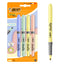 Marcador Bic Highlighter Grip Pastel Blister 4 Colores