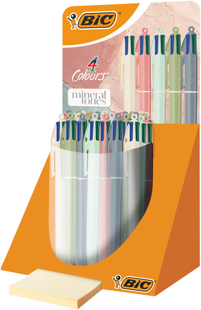 Exp 30 Bolígrafo 4 Colores Mineral Tones BIC Imagen principal del producto