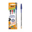 Bolígrafo Bic Cristal Original Blister 4 Colores Surtidos
