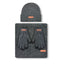 Conjunto bufanda, gorro y guantes hombre Caramelo Gris marca Caramelo Travel Fantasy