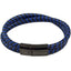 PULSERA HOMBRE D&L DOBLE CORDON TRENZADO AZUL | TRAVEL FANTASY DEVOTA Y LOMBA | 1 UNIDAD | 3105210000219