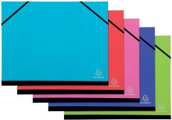 Carpeta dibujo carton surtido Exacompta Pack 5 A4