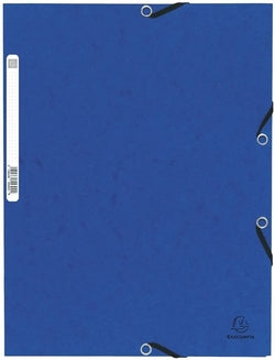 Carpeta A4 Cartón con Gomas Exacompta para Oficina y Escuela