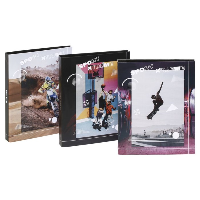 CARPETA A4 SOLAPA DEPORTES SURTIDOS | 1 UNIDADES | (VIQUEL DISEÑO)