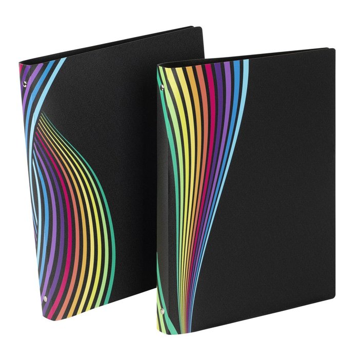 CARPETA A4 4 ANILLAS 25MM RAINBOW CLASS | 1 UNIDADES | (VIQUEL DISEÑO)