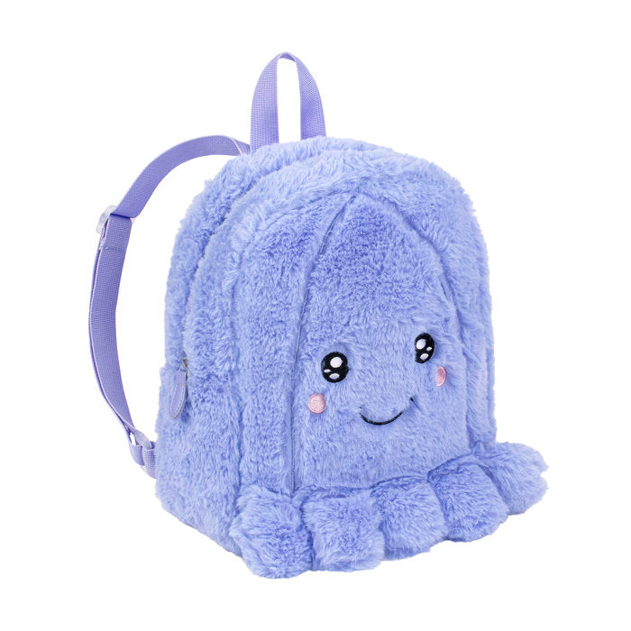 Mochila infantil peluche pulpo 3D 29 cm Imagen principal del producto