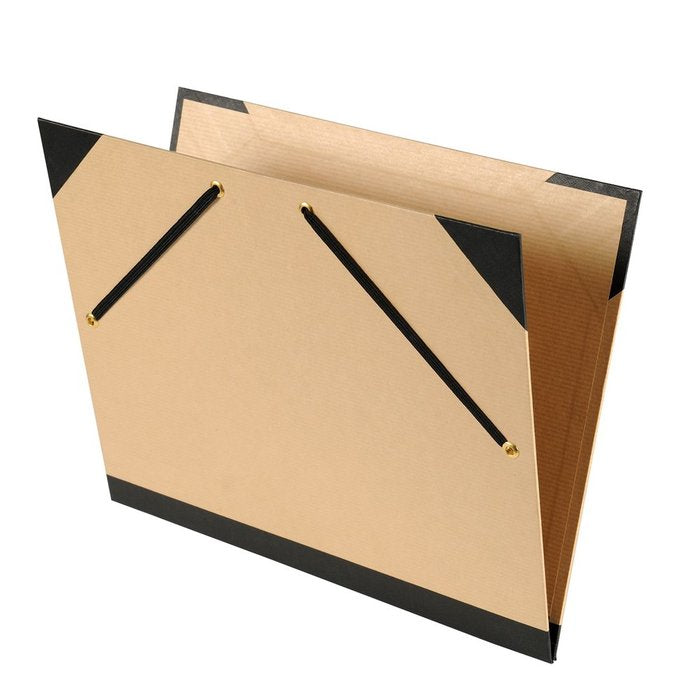 CARPETA DIBUJO TENDENCE KRAFT 52X72CM CIERRE GOMAS CANSON