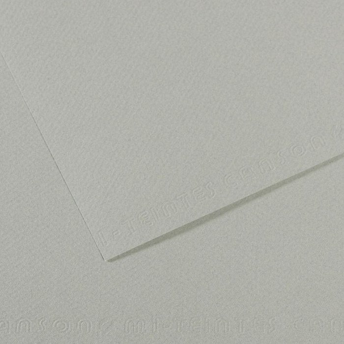 PAPEL MI-TEINTES 50X65 160GR GRIS CIELO | 10 UNIDADES | (GUARRO & CANSON)