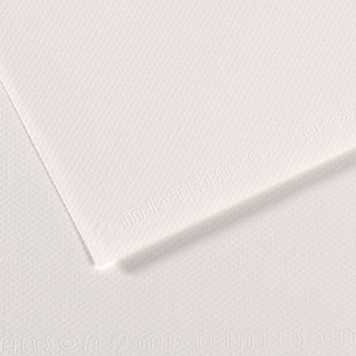 PAPEL MI-TEINTES 50X65 160GR BLANCO | 10 UNIDADES | (GUARRO & CANSON) Imagen principal del producto
