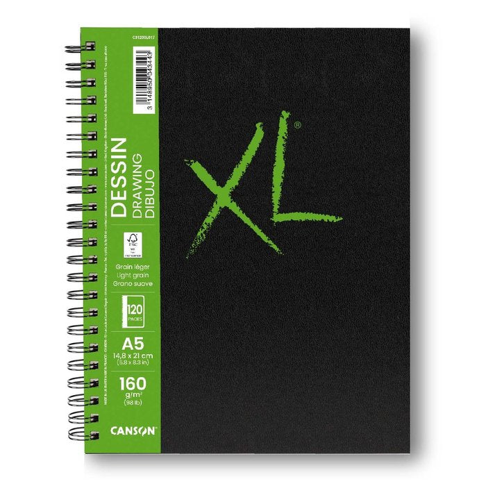 Bloc de Dibujo Canson XL Drawing Blanco A5 60H 160 g Marca Guarro Imagen principal del producto