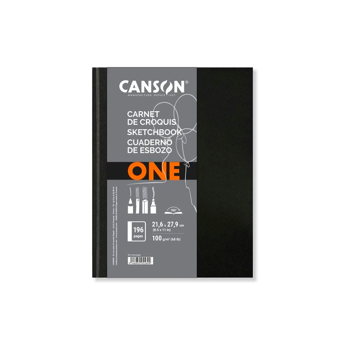 Cuaderno de Esbozo 21x27,9 98H Canson Sketch One Fino 100G