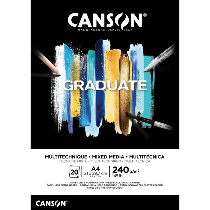 Bloc Espiral Estándar Liso 20H 90g | Guarro & Canson | Cartón | Formato Estándar | Pack 5 Unidades Imagen principal del producto