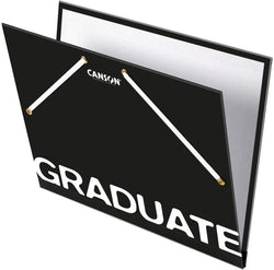 Carpeta dibujo carton con gomas Canson Graduate negro