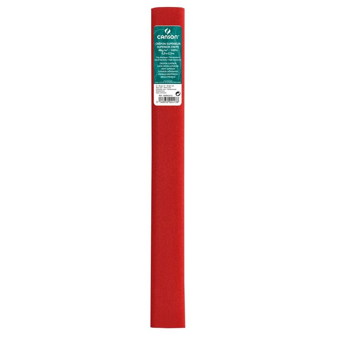 Rollo 50x250 Canson Crespon Super Rojo Vivo Guarro & Canson Imagen principal del producto