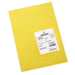 CARTULINA A4 GUARRO IRIS 185G AMARILLO CANARIO 50 HOJAS | 50 UNIDADES | (GUARRO & CANSON)