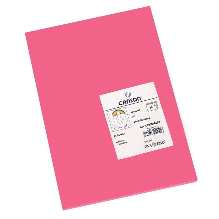 Cartulina Guarro Iris Rosa Fucsia A3 185 g 50 hojas Marca Guarro Casas