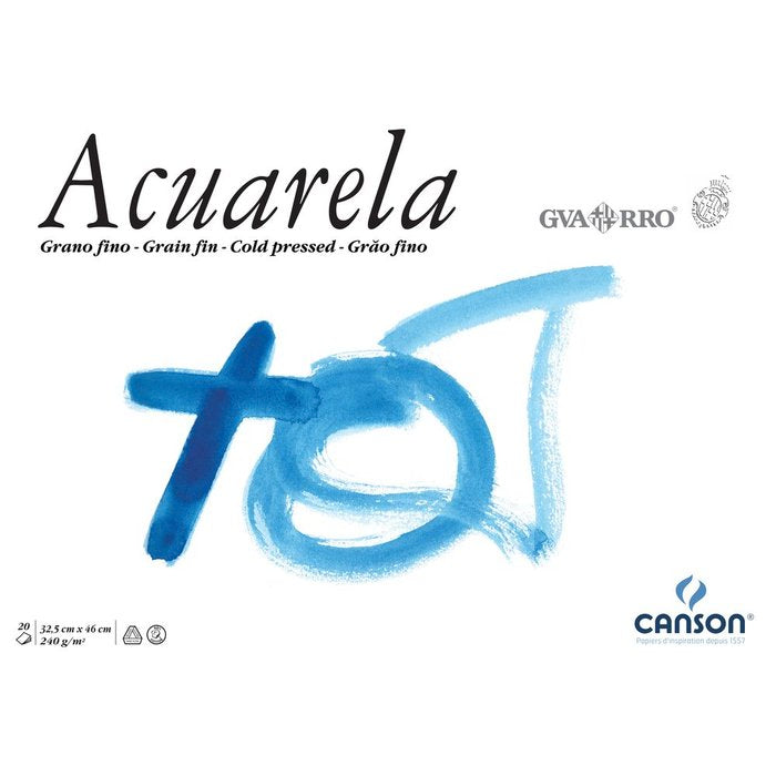 Bloc Espiral Estándar Liso 20H 90g | Guarro & Canson | Cartón | Formato Estándar | Pack 1 Unidades